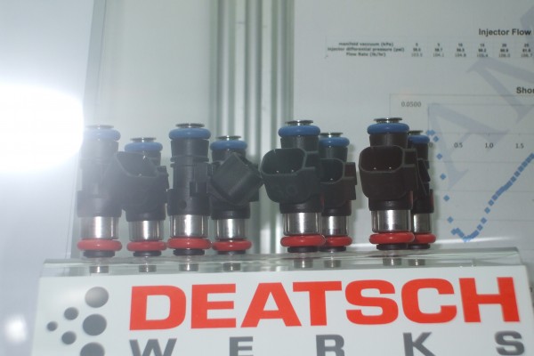 Deatschwerks high-flow GDI fuel injectors