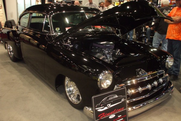 1953 Chevy Styline Custom Coupe displayed at SEMA 2013