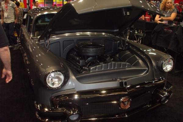 1950s custom show car displayed at SEMA 2013