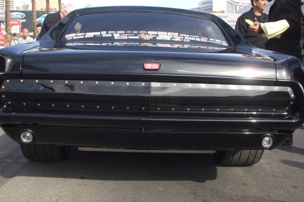 rear bumper shot of a mercury cougar Pro Touring restomod