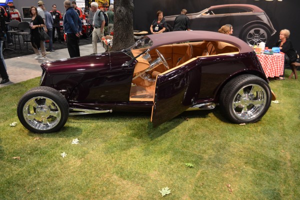 wild custom hot rod coupe displayed at SEMA 2013