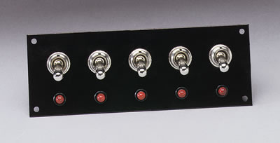 rocker panel switches for a race car