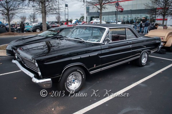 black ford fairlane coupe, 1960s