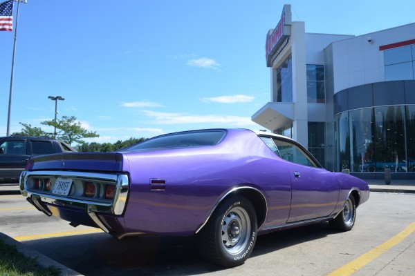 1971 Dodge Charger, in plum crazy purple
