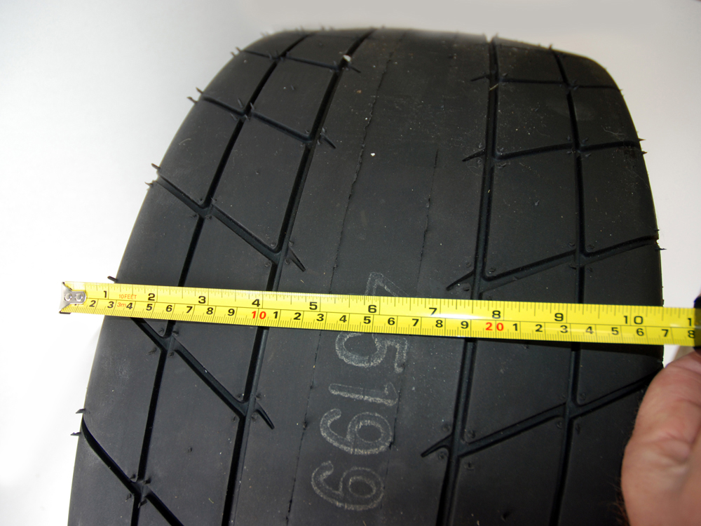 Drag Tire Size Chart