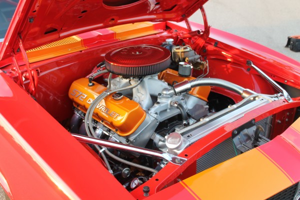 572 street rat engine in a pro street 1967 chevy camaro drag car