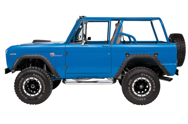 1969 Ford Bronco, side profile view
