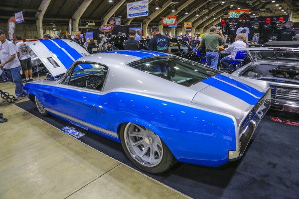 custom ford mustang fastback coupe show car