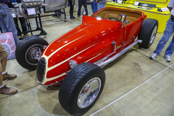 speedster style t bucket coupe hot rod