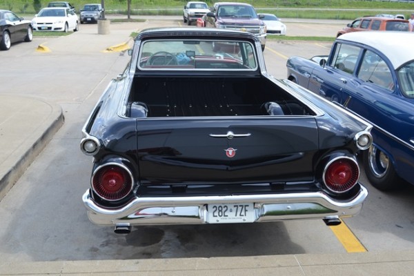 Mercury Meteor cloned into a ford ranchero rear view