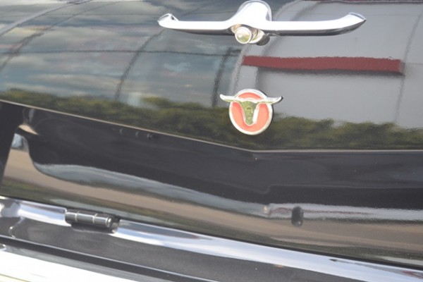 Mercury Meteor cloned into a ford ranchero hood emblem