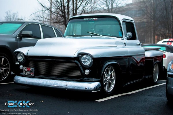 1956 vintage chevy pickup truck hot rod