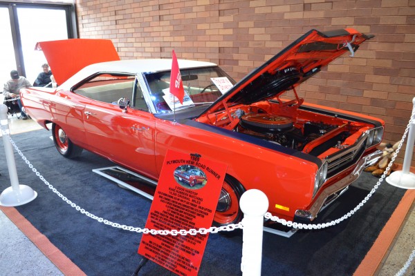 1969 Plymouth Hemi Road Runner on display at a car show