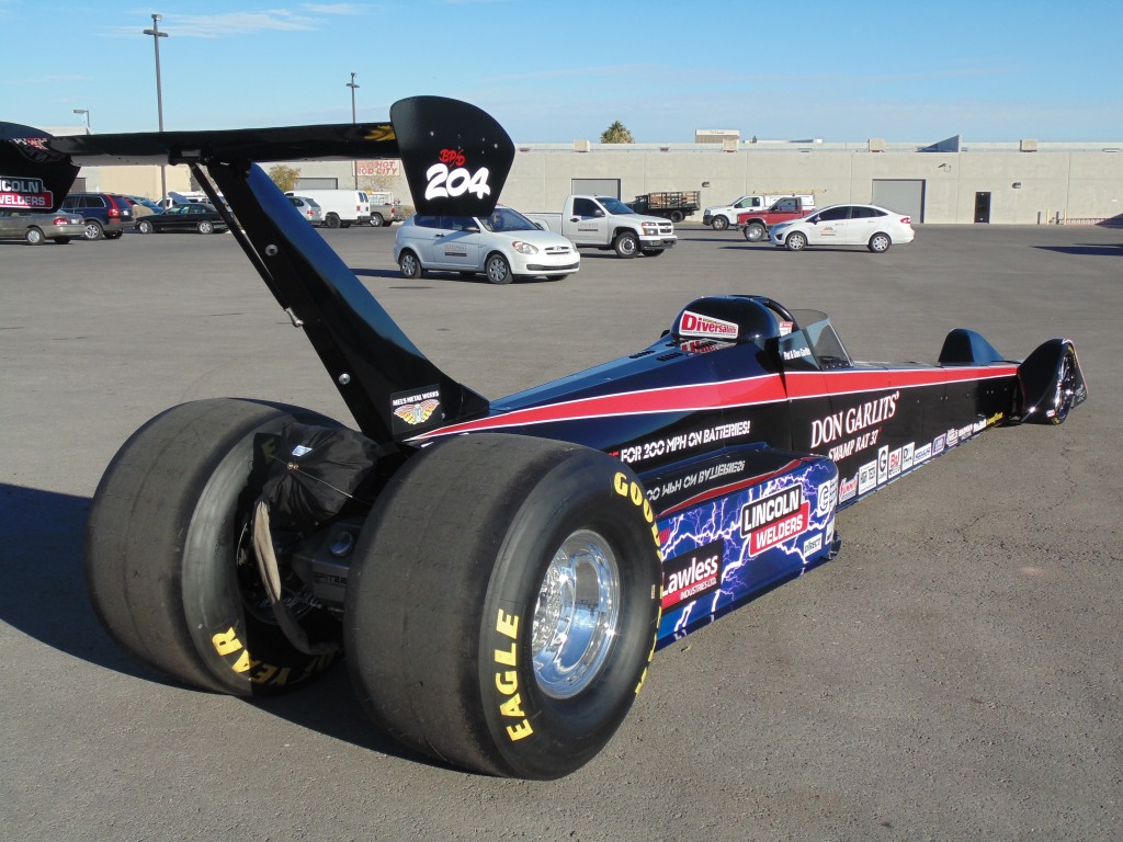 don garlits' electric dragster