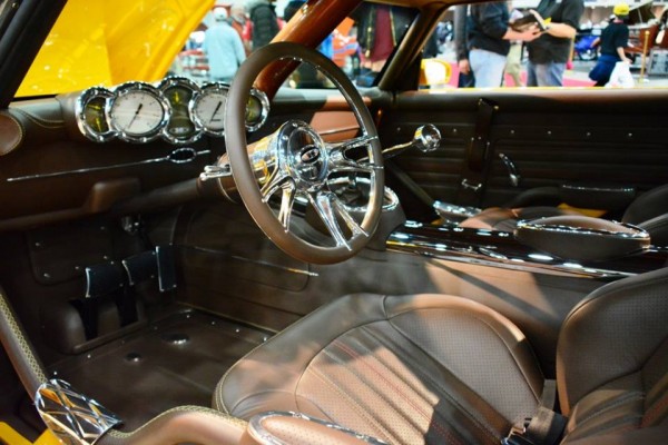 custom buick riviera show car, interior shot