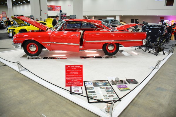 side view of a 1962 ford starliner coupe 427