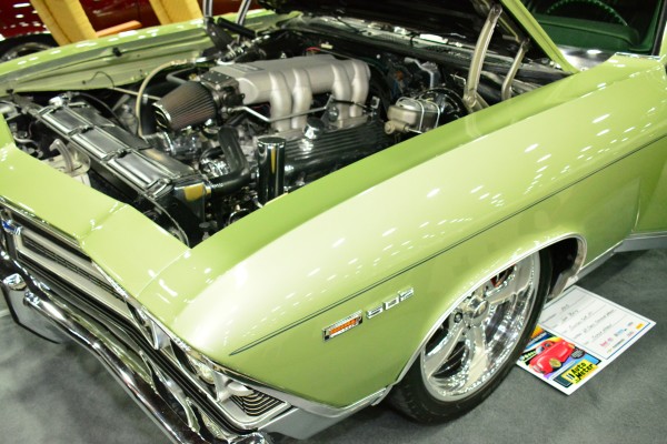 502 fender badge on a tpi swapped chevy chevelle