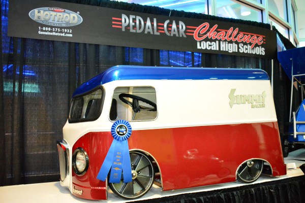 summit racing custom hot rod delivery truck pedal car