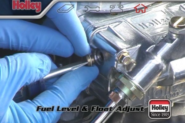 holley fuel level adjustment