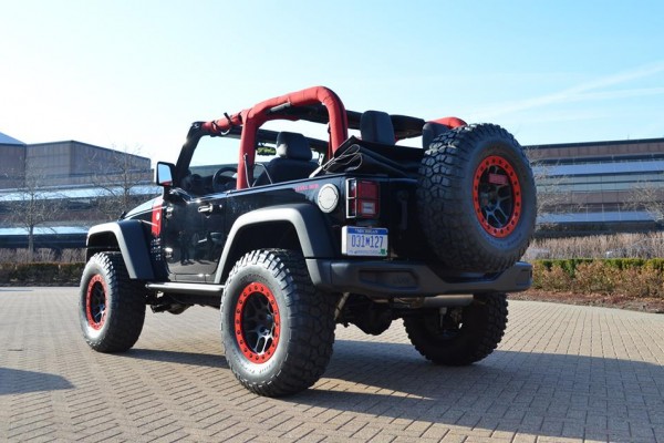 Jeep Wrangler Level Red Concept