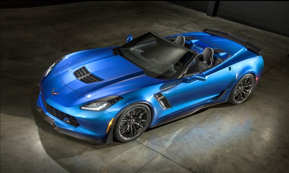 blue c7 corvette teaser photo