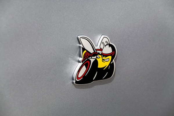 rumble bee emblem on a 2015 dodge challenger