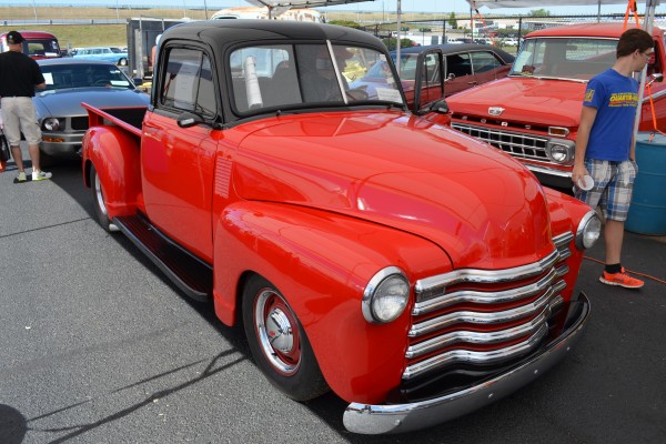 customized vintage chevy 3100 pickup truck