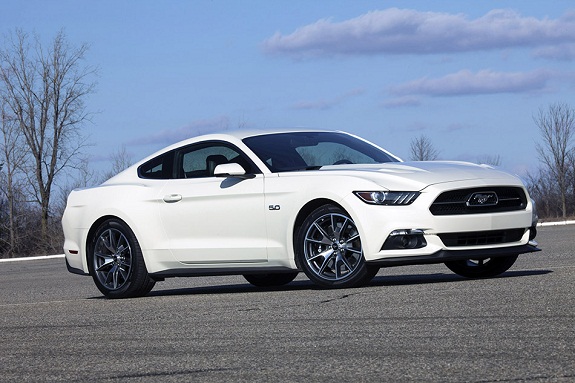 late model ford s550 mustang coupe
