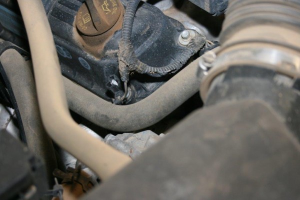 oil pressure switch location in a jeep wrangler jk
