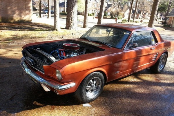 1966 ford mustang with stroker motor