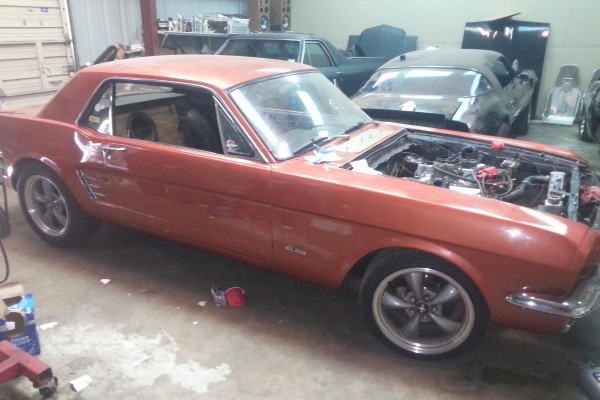 1966 ford mustang project car