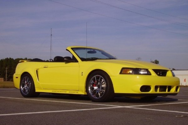 a new edge ford mustang cobra convertible