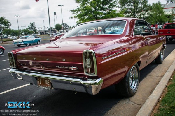 rear view of a 1966 Ford Fairlane GT