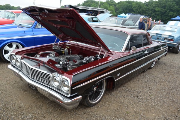 lowered 1964 chevy impala custom