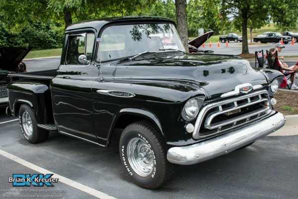 chevy 3100 series pickup truck from the 1950s