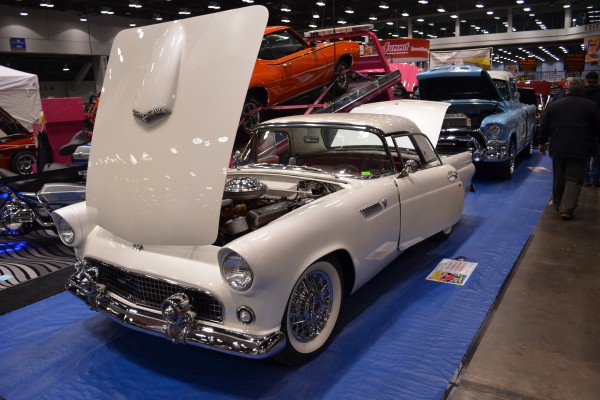 white ford thunderbird first gen coupe