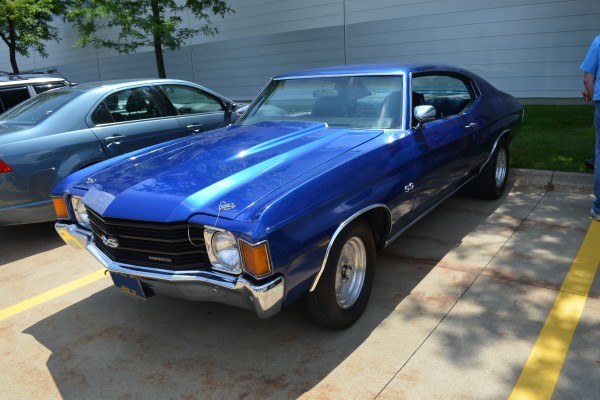 vintage chevelle ss muscle car