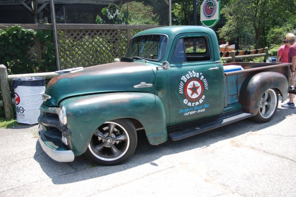 chevy 3100 pickup truck in Bubba's Garage livery
