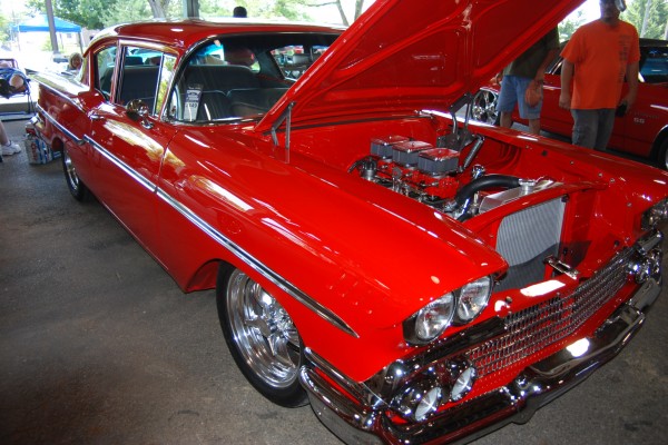 custom 1958 chevy coupe