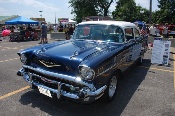1957 chevy bel air post coupe