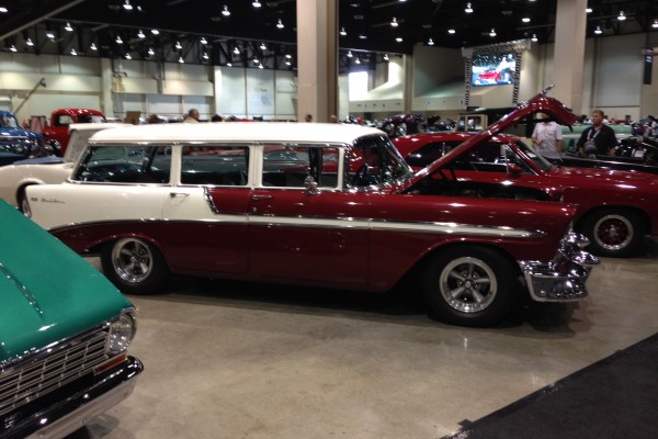 custom 1956 chevy station wagon