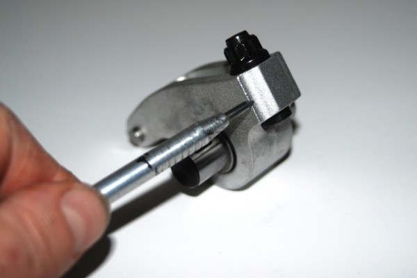 man pointing to a shaft mount rocker arm