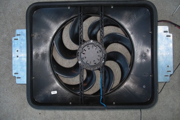 an electric fan for a vehicle cooling system