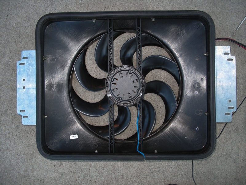 an electric fan for a vehicle cooling system