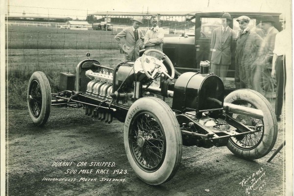 1923 Vintage Photo of an old prewar Indianapolis 500 race car