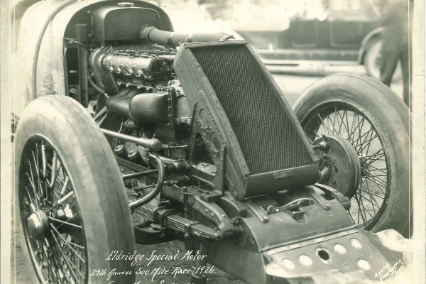 1926, Vintage Photo of an old prewar Indianapolis 500 race car