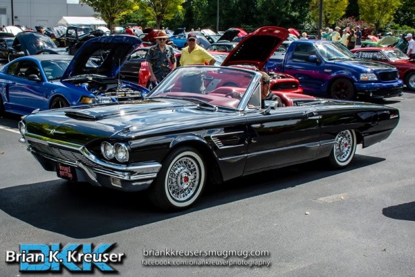 second generation ford thunderbird convertible coupe 2-seater