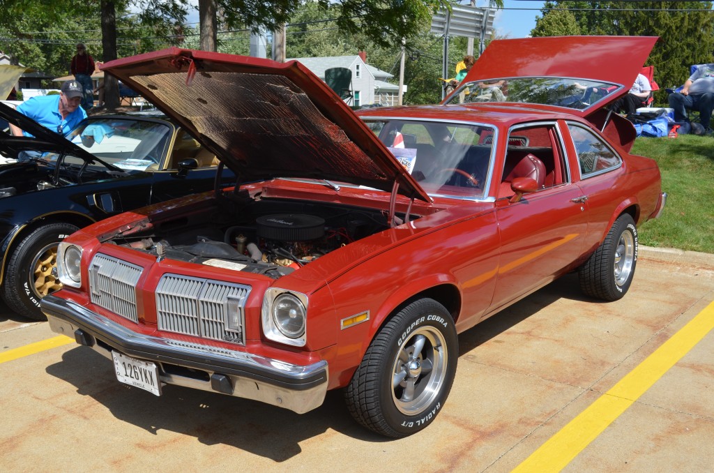 red 1975 Oldsmobile omega x-body coupe
