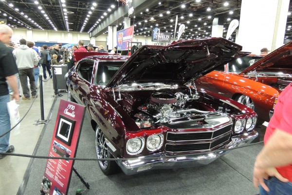 1970 Chevy Chevelle at indoor car show