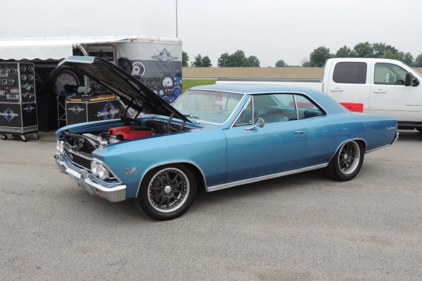 Chevy Chevelle at super summit vendor booth